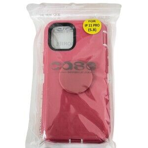Pink Protective Case with Pop Grip for iPhone 11 Pro (5.8”) – New in Package